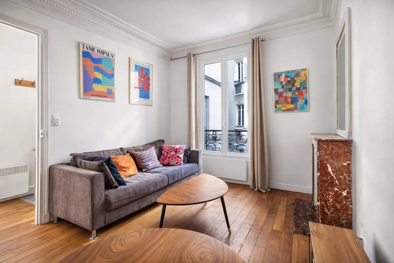 Calme Absolu et Charme de l’Ancien   2 Pièces sur Jardin, Paris 18e — photo 1